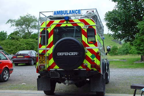 Landrover rear