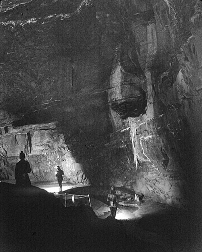 Davey Price's Hall, Tunnel Cave, now "Cathedral Cave"